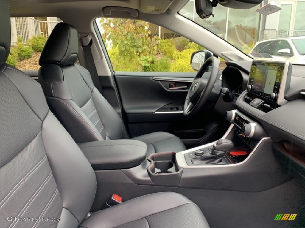 Black Interior 2020 Toyota RAV4 Limited AWD Hybrid Photo #135866927