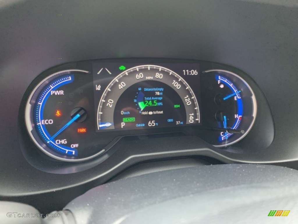 2020 Toyota RAV4 Limited AWD Hybrid Gauges Photo #135867110