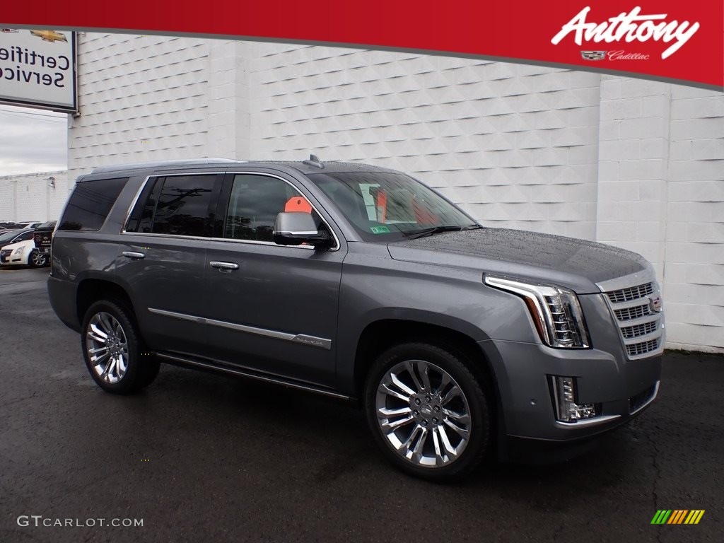 2019 Escalade Premium Luxury 4WD - Satin Steel Metallic / Jet Black photo #1