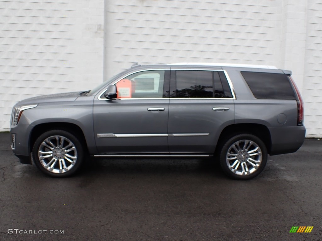2019 Escalade Premium Luxury 4WD - Satin Steel Metallic / Jet Black photo #3