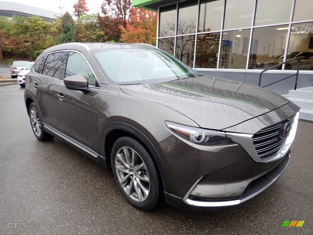 2016 CX-9 Grand Touring AWD - Titanium Flash Mica / Sand photo #9