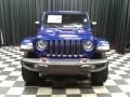 2020 Ocean Blue Metallic Jeep Wrangler Unlimited Rubicon 4x4  photo #3