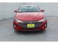 2020 Scarlet Red Pearl Hyundai Elantra SE  photo #2