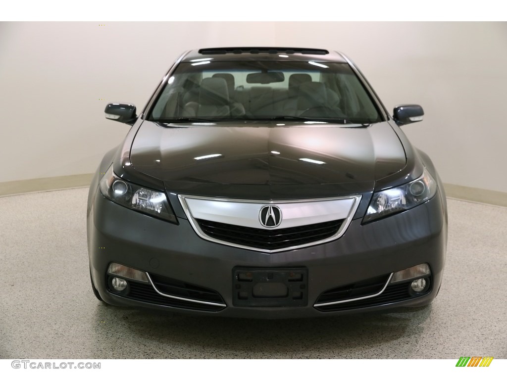 2012 TL 3.5 Technology - Graphite Luster Metallic / Taupe photo #2