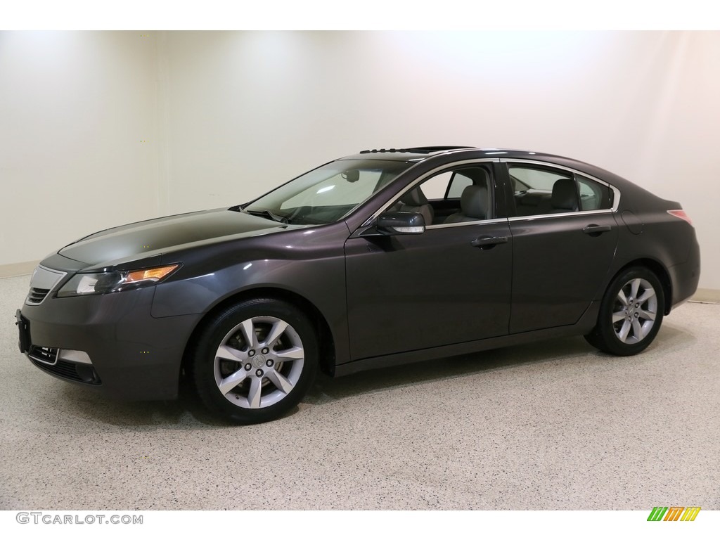 2012 TL 3.5 Technology - Graphite Luster Metallic / Taupe photo #3