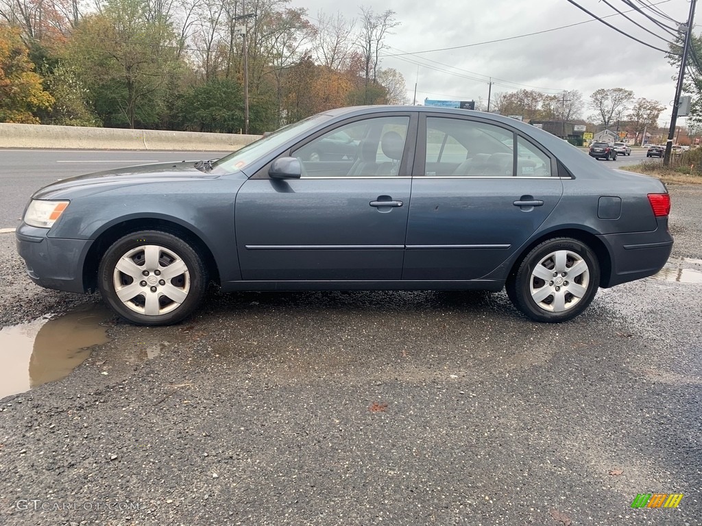 2009 Sonata GLS - Slate Blue / Gray photo #6