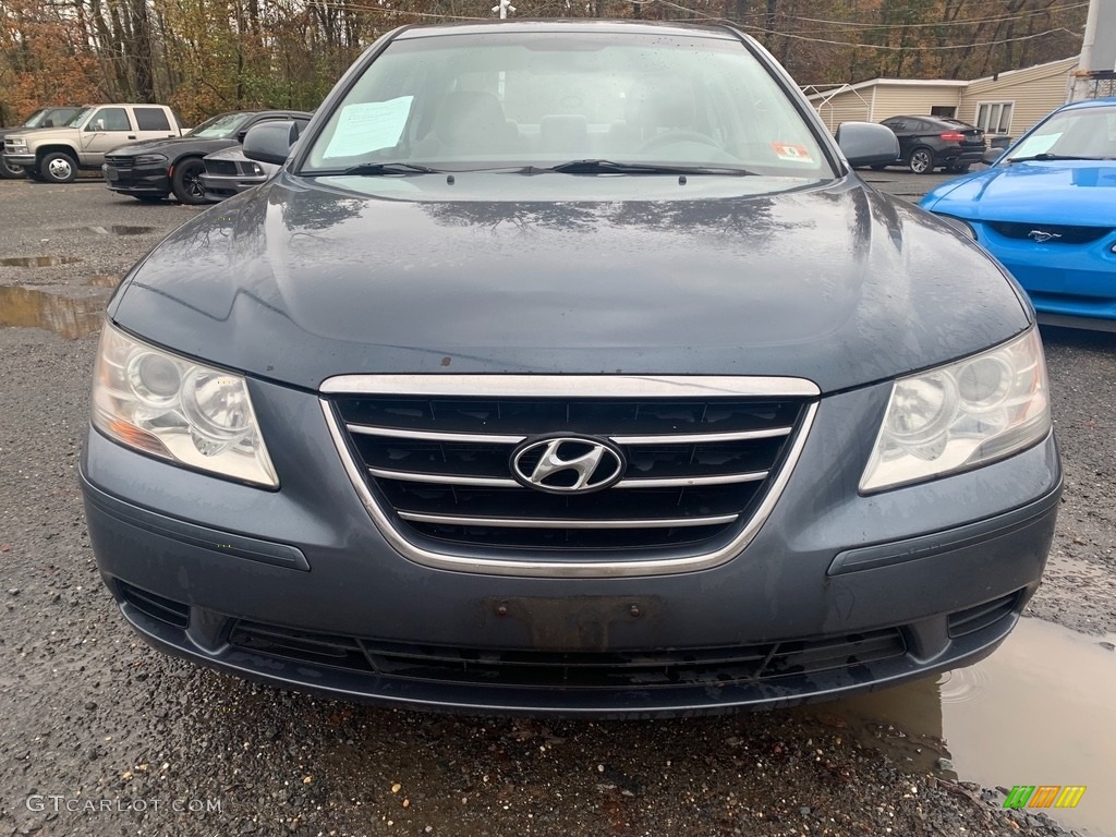 2009 Sonata GLS - Slate Blue / Gray photo #8