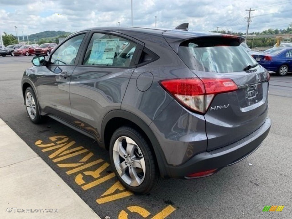 2019 HR-V LX AWD - Modern Steel Metallic / Black photo #5