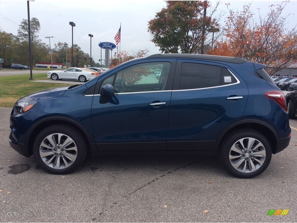 Deep Azure Metallic 2020 Buick Encore Preferred AWD Exterior Photo #135871304