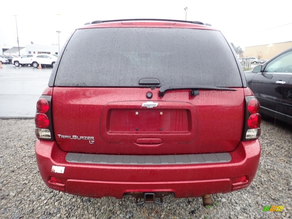 2008 TrailBlazer LT 4x4 - Red Jewel / Ebony photo #3