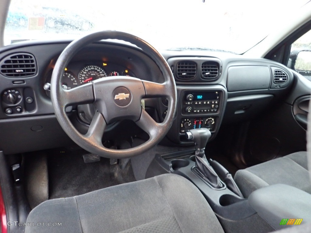 2008 TrailBlazer LT 4x4 - Red Jewel / Ebony photo #10