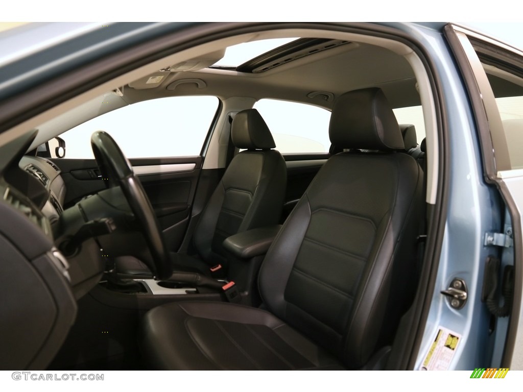 2013 Passat 2.5L SE - Glacier Blue Metallic / Titan Black photo #5