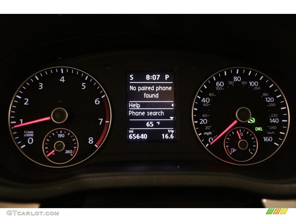 2013 Passat 2.5L SE - Glacier Blue Metallic / Titan Black photo #7