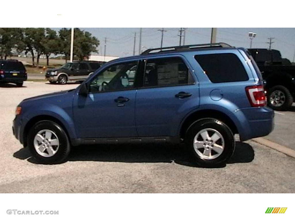 2009 Escape XLT - Sport Blue Metallic / Charcoal photo #3