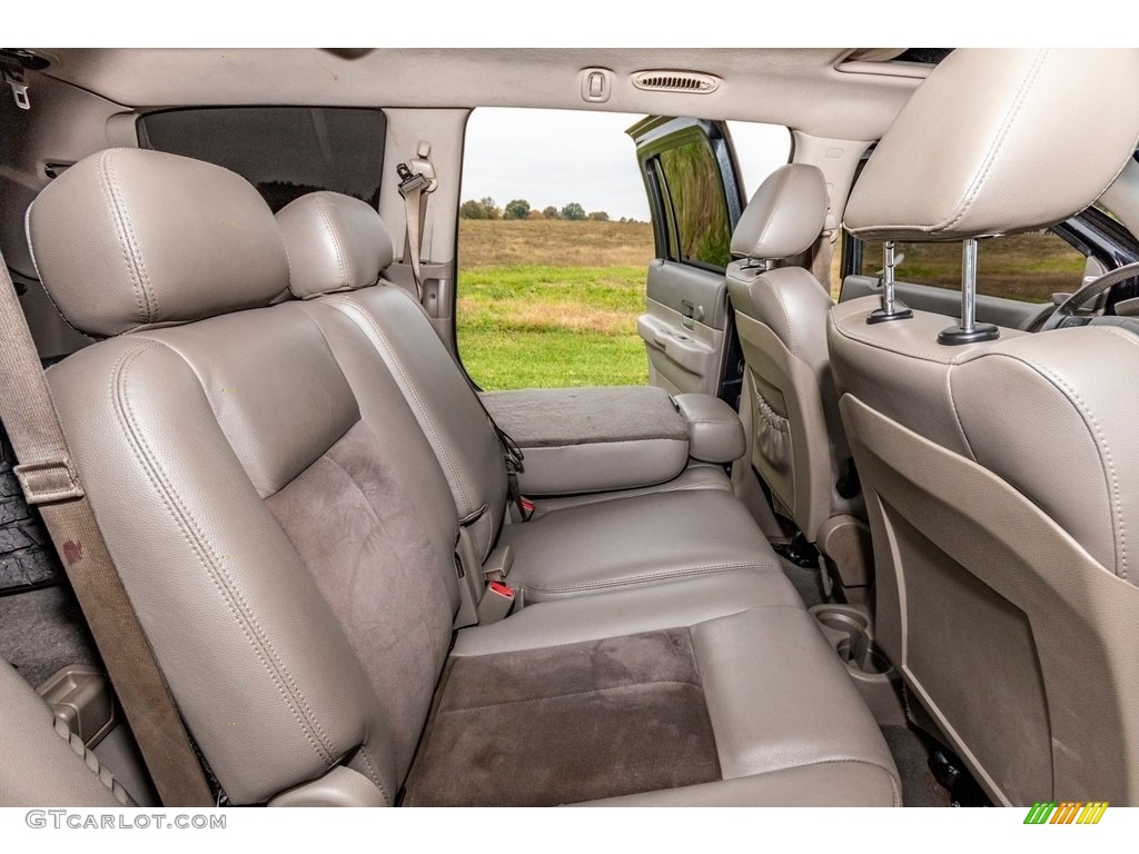 2008 Durango Limited 4x4 - Brilliant Black / Khaki Two-Tone photo #28