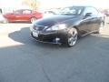 2010 Obsidian Black Lexus IS 250C Convertible  photo #2