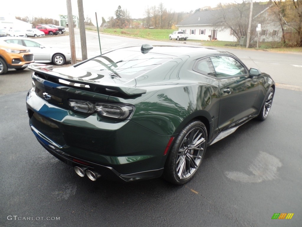 2020 Camaro ZL1 Coupe - Rally Green Metallic / Jet Black photo #9