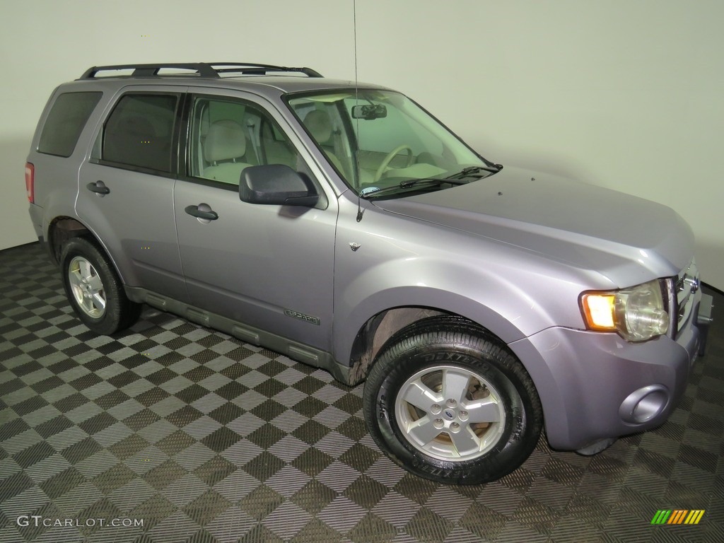 2008 Escape XLT V6 - Tungsten Grey Metallic / Charcoal photo #2