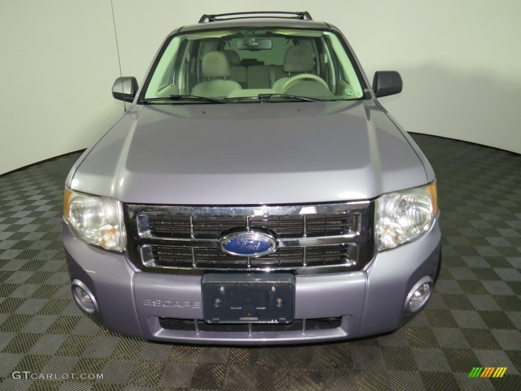 2008 Escape XLT V6 - Tungsten Grey Metallic / Charcoal photo #4