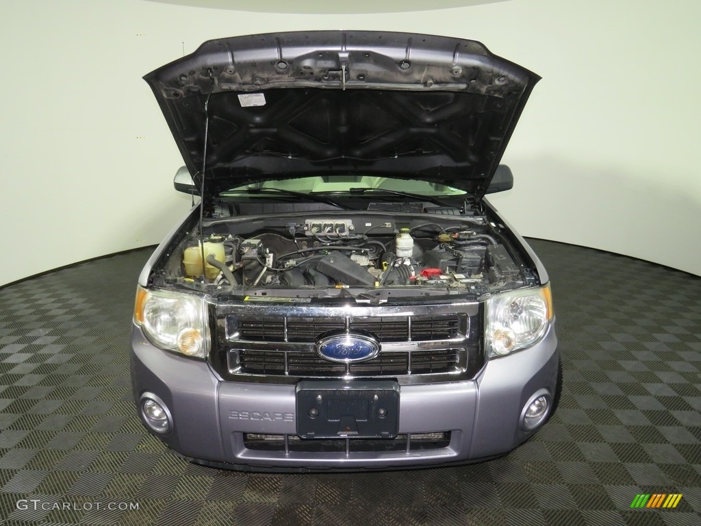 2008 Escape XLT V6 - Tungsten Grey Metallic / Charcoal photo #5