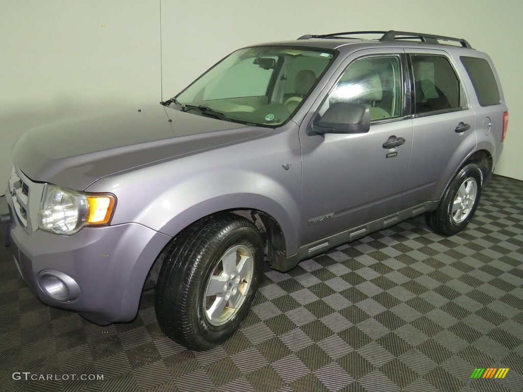 2008 Escape XLT V6 - Tungsten Grey Metallic / Charcoal photo #7