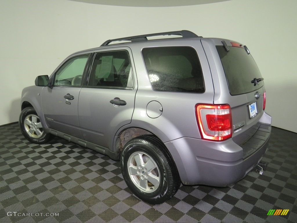 2008 Escape XLT V6 - Tungsten Grey Metallic / Charcoal photo #9