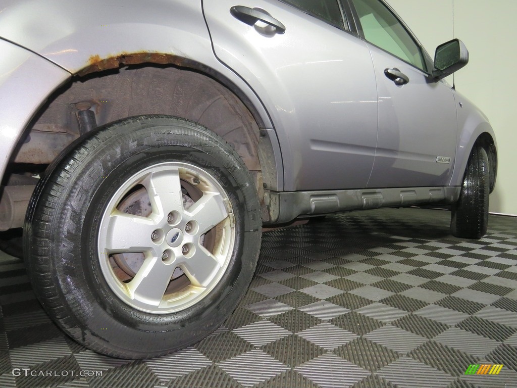 2008 Escape XLT V6 - Tungsten Grey Metallic / Charcoal photo #14