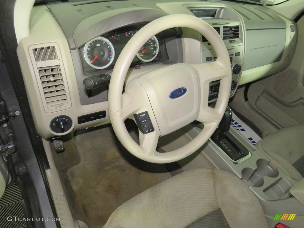 2008 Escape XLT V6 - Tungsten Grey Metallic / Charcoal photo #17