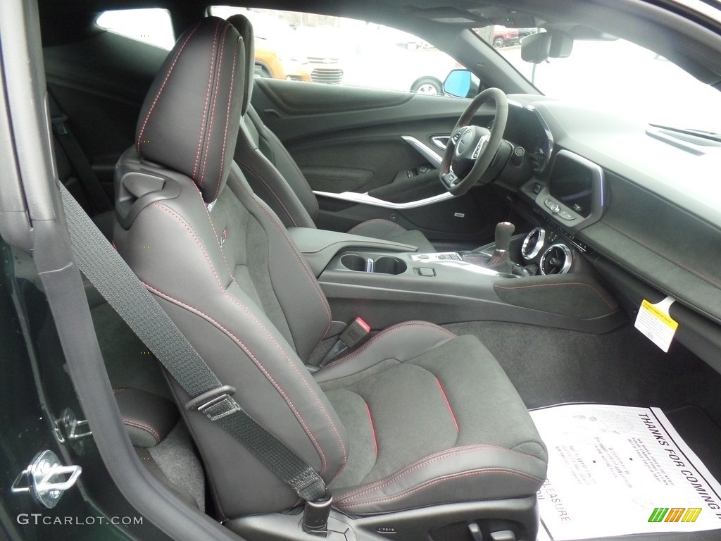Jet Black Interior 2020 Chevrolet Camaro ZL1 Coupe Photo #135874490