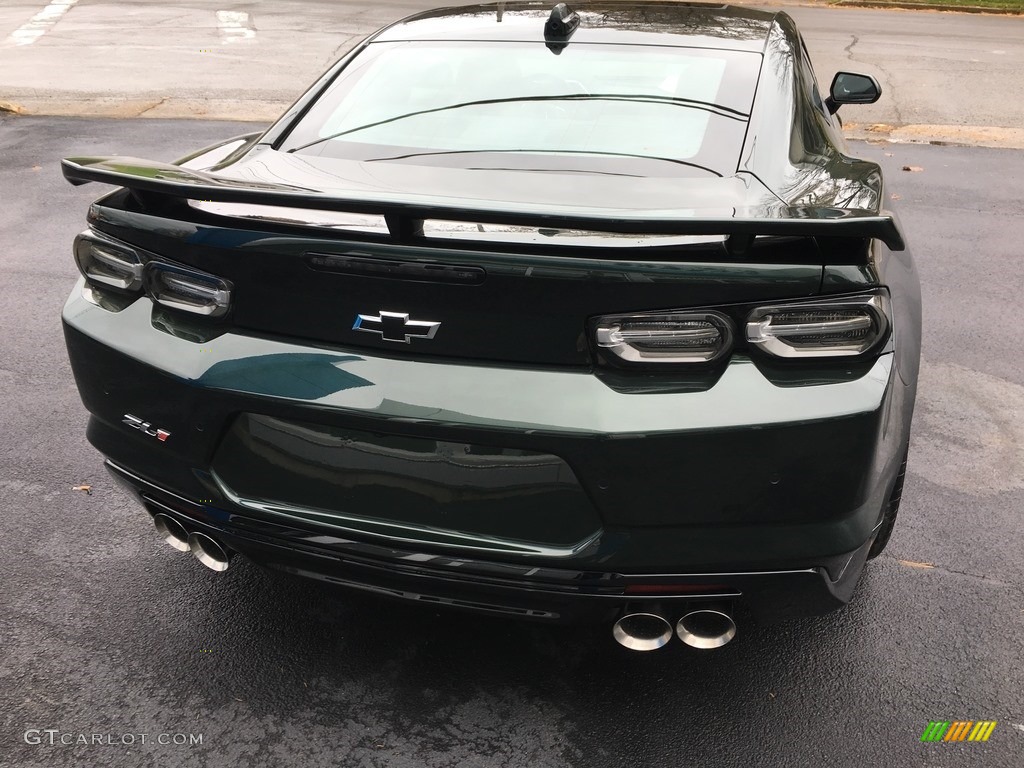 2020 Camaro ZL1 Coupe - Rally Green Metallic / Jet Black photo #54