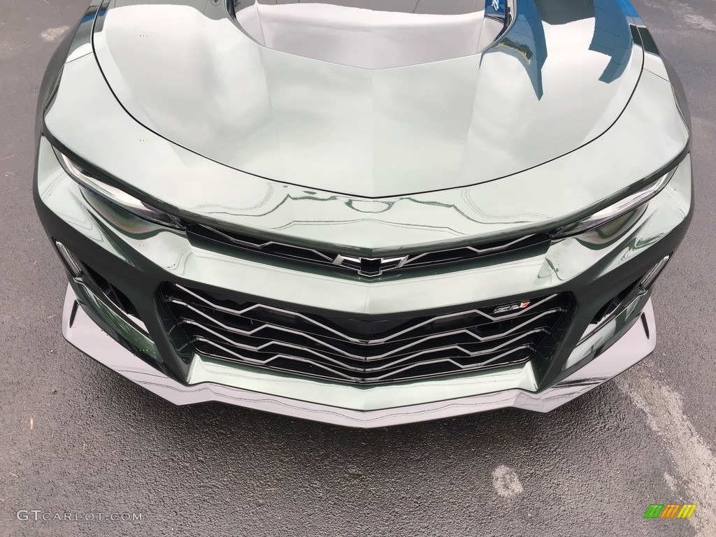2020 Camaro ZL1 Coupe - Rally Green Metallic / Jet Black photo #55