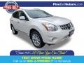 2013 Pearl White Nissan Rogue SL AWD  photo #1