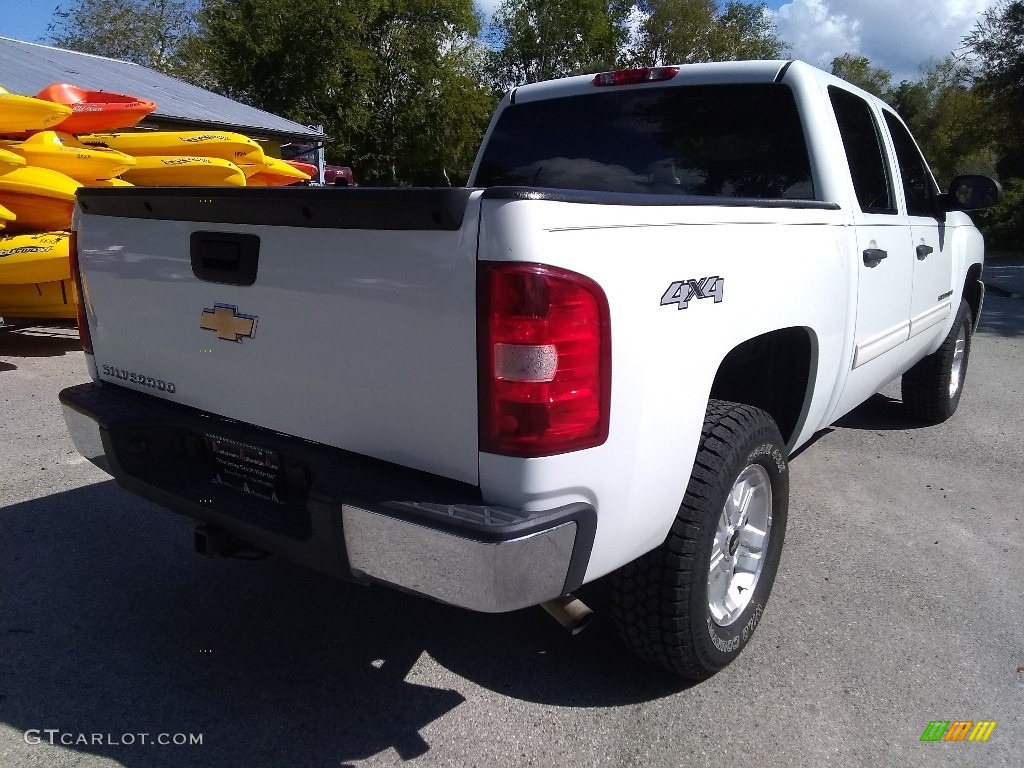 2009 Silverado 1500 LT Crew Cab 4x4 - Summit White / Ebony photo #3