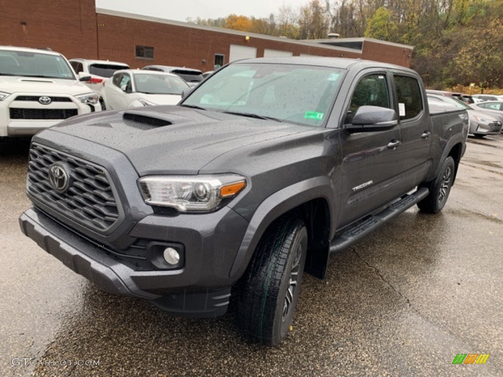 Magnetic Gray Metallic 2020 Toyota Tacoma TRD Sport Double Cab 4x4 Exterior Photo #135877796