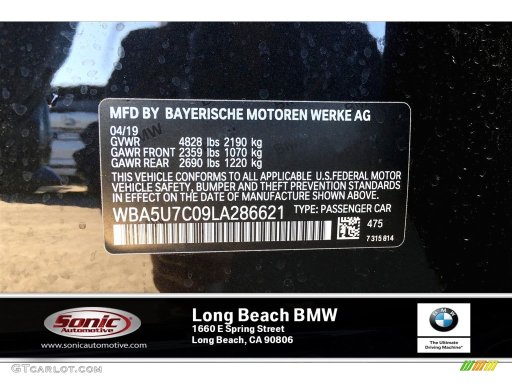 2020 3 Series M340i Sedan - Black Sapphire Metallic / Cognac photo #11