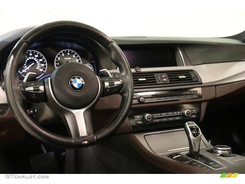 2016 5 Series 535i xDrive Sedan - Space Grey Metallic / Mocha photo #7