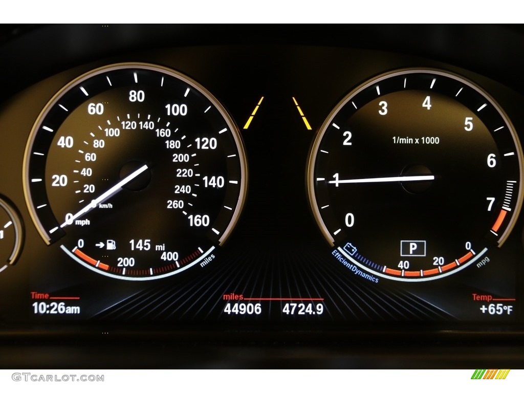 2016 5 Series 535i xDrive Sedan - Space Grey Metallic / Mocha photo #9