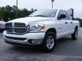 2008 Bright White Dodge Ram 1500 Big Horn Edition Quad Cab  photo #4