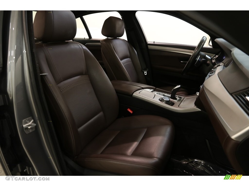 2016 5 Series 535i xDrive Sedan - Space Grey Metallic / Mocha photo #20