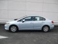 2012 Cool Mist Metallic Honda Civic LX Sedan  photo #2
