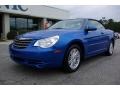 2008 Marathon Blue Pearl Chrysler Sebring Touring Convertible  photo #2