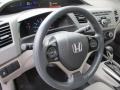 2012 Cool Mist Metallic Honda Civic LX Sedan  photo #13