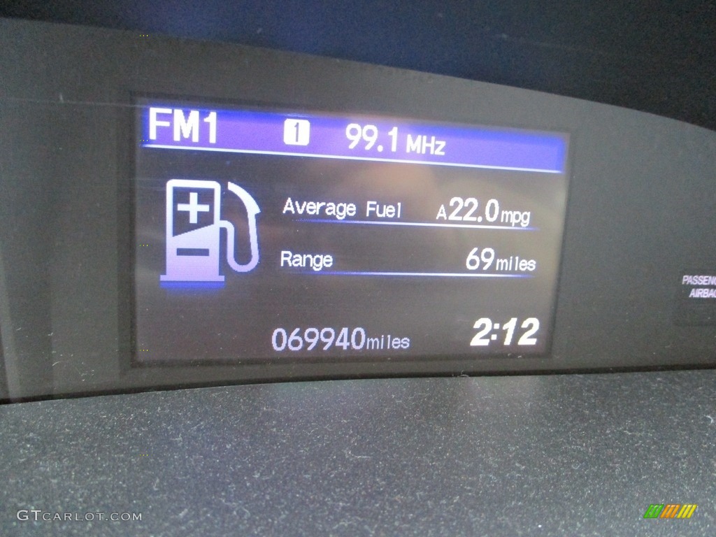 2012 Civic LX Sedan - Cool Mist Metallic / Beige photo #20