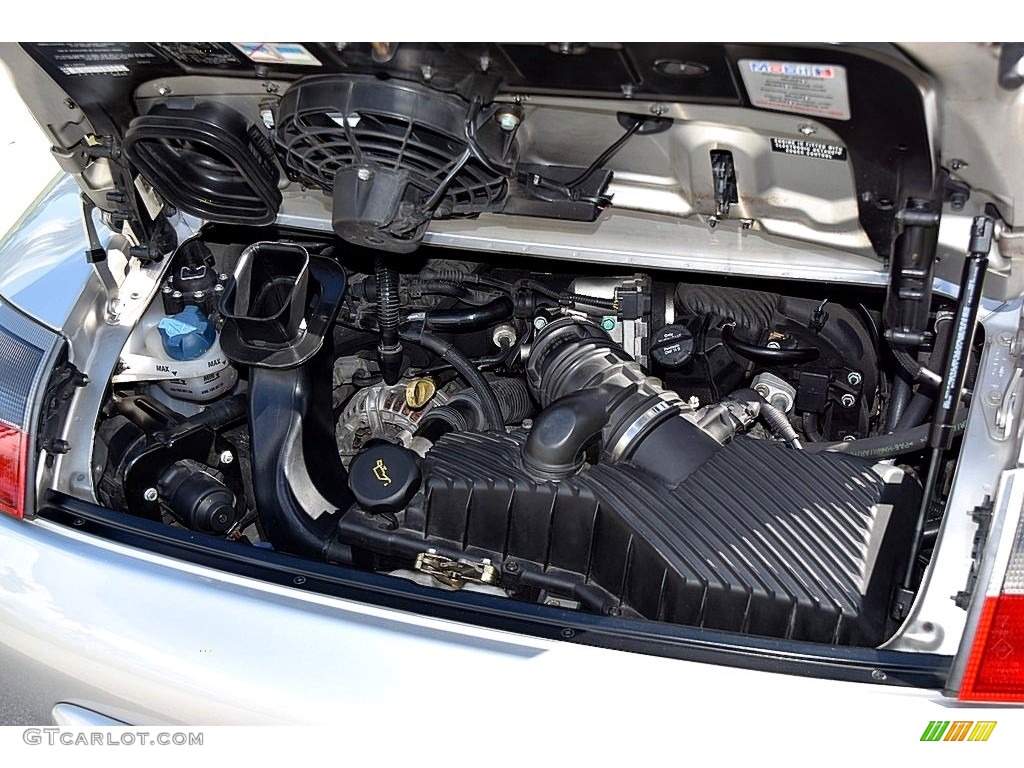 2002 Porsche 911 Carrera Coupe 3.6 Liter DOHC 24V VarioCam Flat 6 Cylinder Engine Photo #135881610