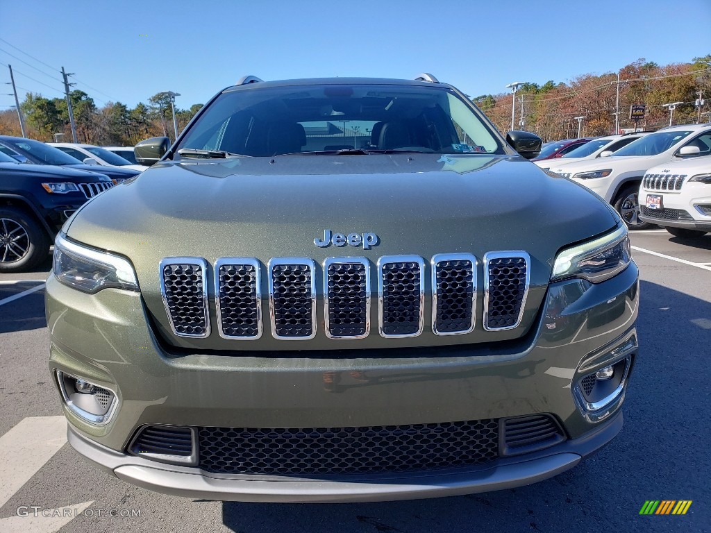 2019 Cherokee Limited 4x4 - Olive Green Pearl / Black photo #2