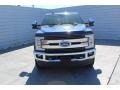 2019 Blue Jeans Ford F250 Super Duty King Ranch Crew Cab 4x4  photo #3