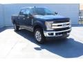 2019 Blue Jeans Ford F250 Super Duty King Ranch Crew Cab 4x4  photo #16