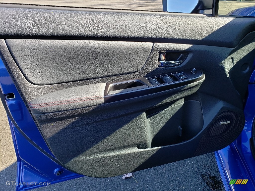 2020 Subaru WRX Limited Carbon Black Door Panel Photo #135886284