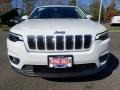 2020 Bright White Jeep Cherokee Latitude Plus 4x4  photo #2