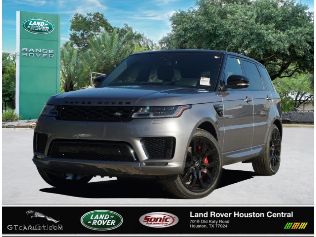 2020 Range Rover Sport HSE Dynamic - Eiger Gray Metallic / Ebony/Ebony photo #1
